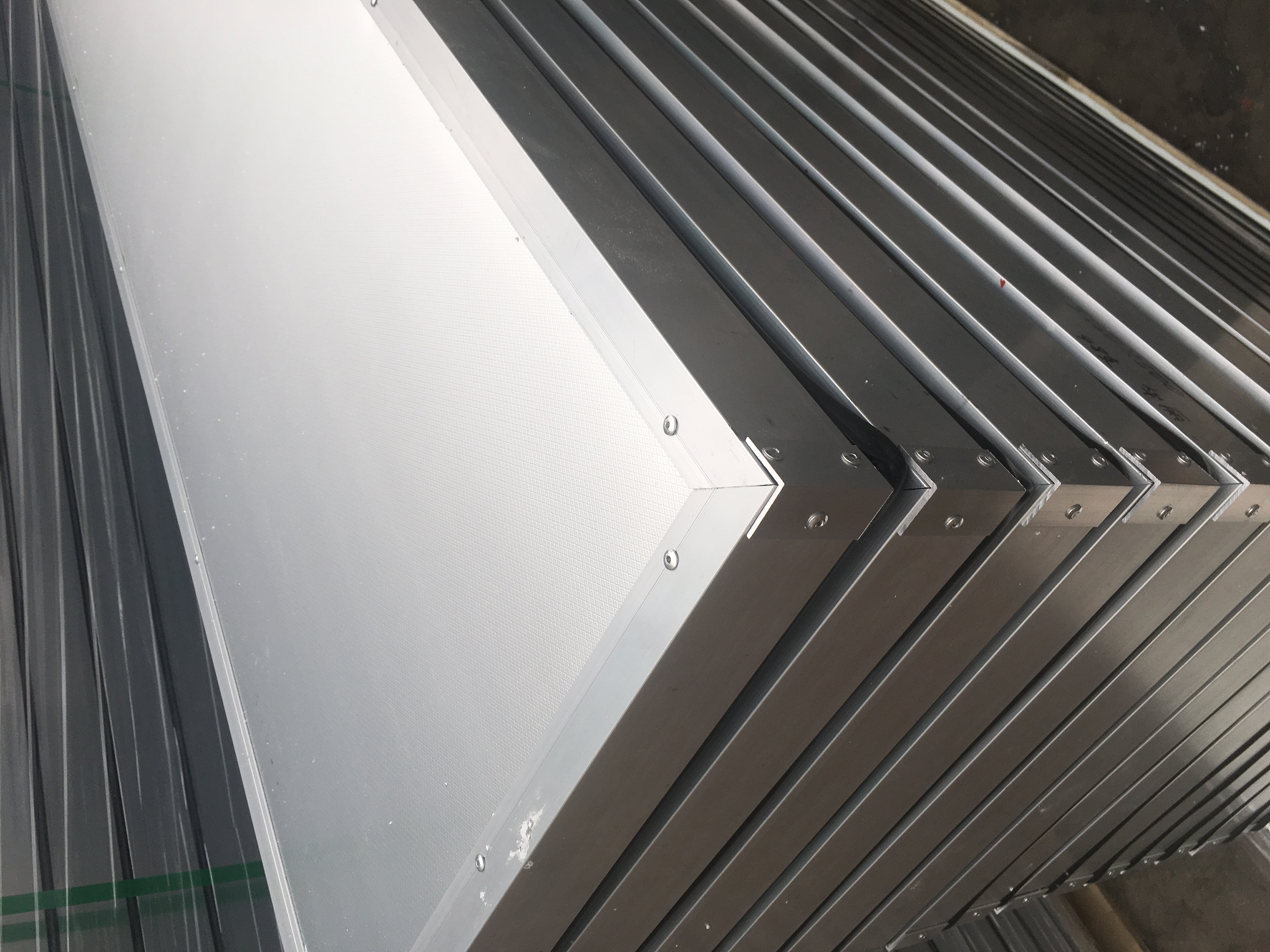 Eps panel 3410×600×50 assembled incl. C profile & sealing